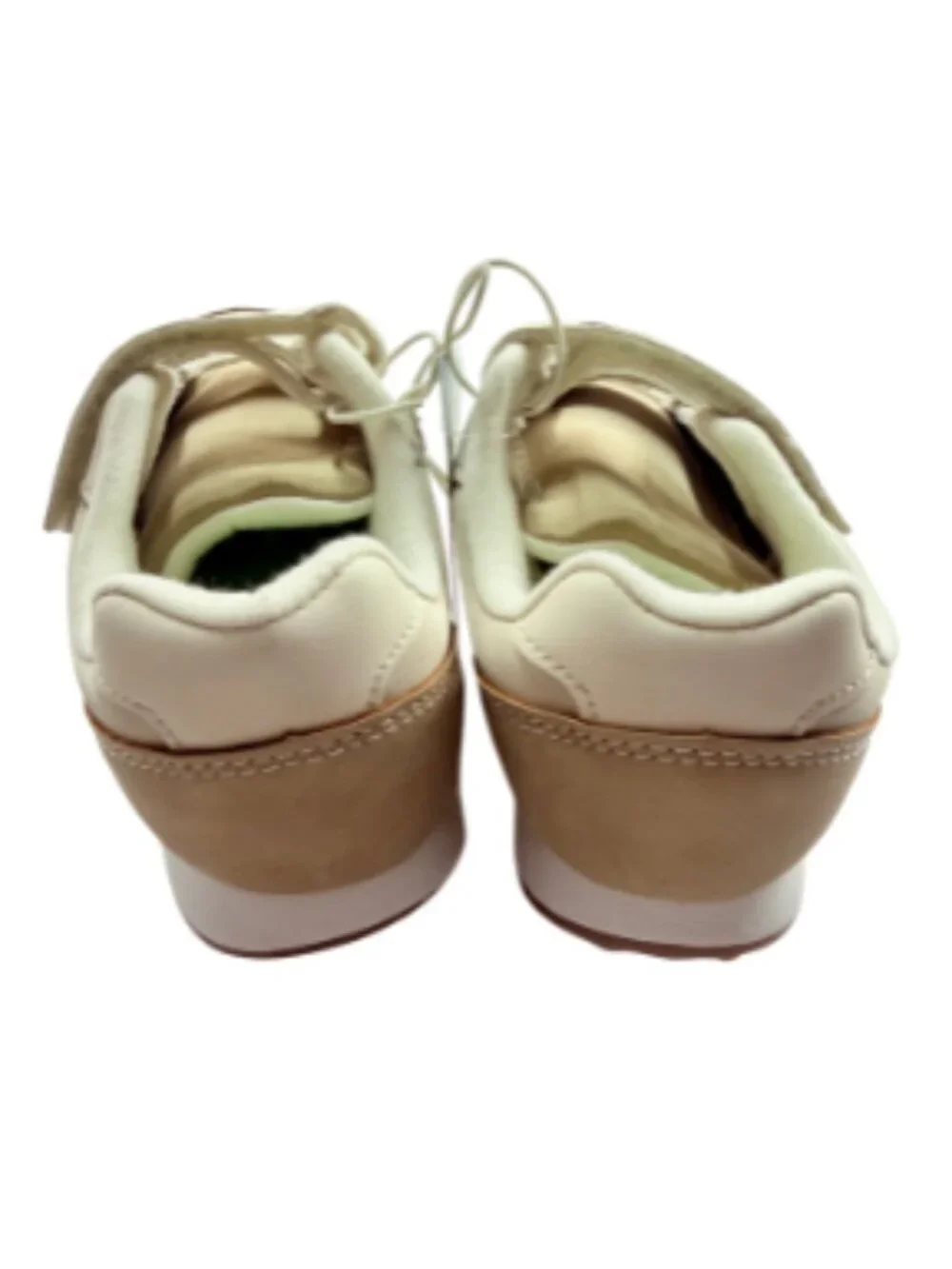 Cat & Jack Charlie Toddler Retro Sneakers Tan Hook & Loop Casual Shoes Size 11T